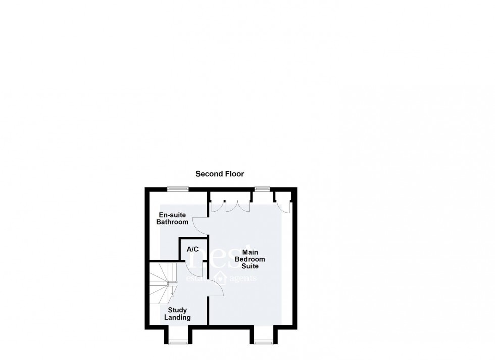 Floorplan for Navigation Drive, Glen Parva, Leicester