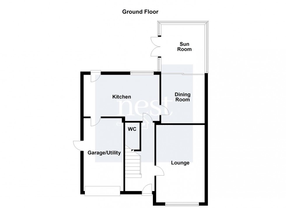 Floorplan for Primrose Close, Narborough, Leicester