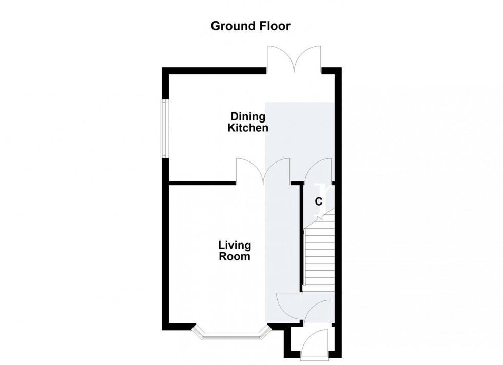 Floorplan for Woodhouse Road, Narborough, Leicester