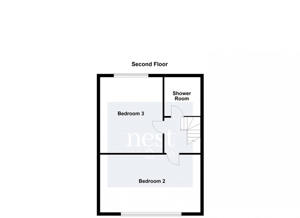 Floorplan for Cranmer Close, Blaby, Leicester