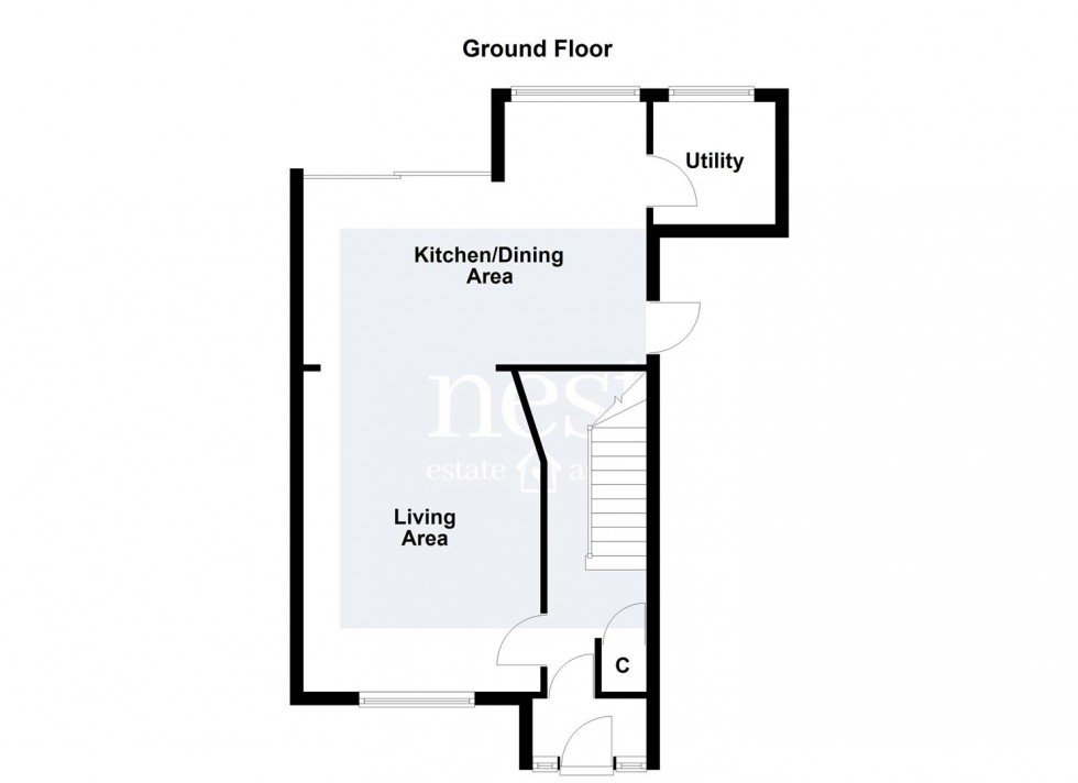 Floorplan for Chiltern Avenue, Cosby, Leicester