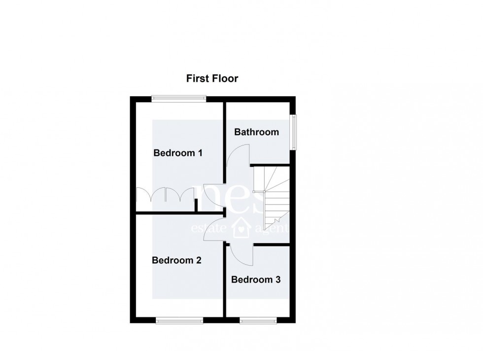 Floorplan for Chiltern Avenue, Cosby, Leicester