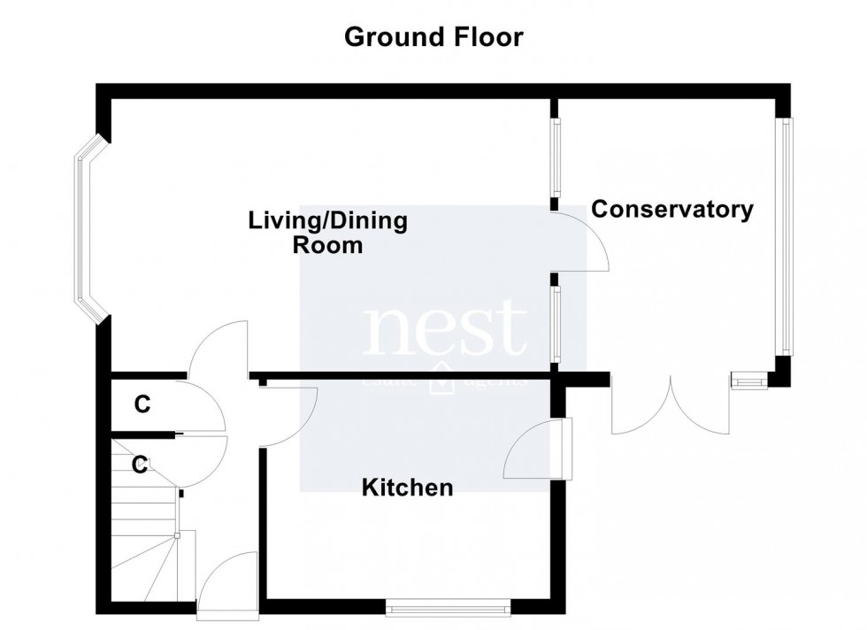 Floorplan for Saffron Lane, Leicester