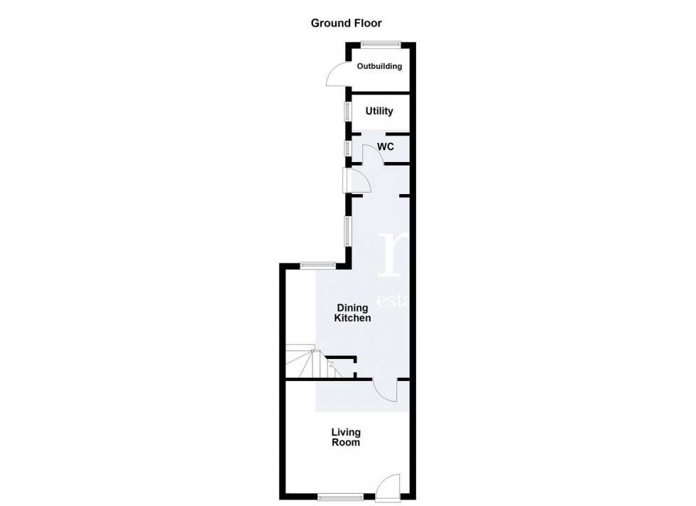 Floorplan for Park Road, Blaby, Leicester