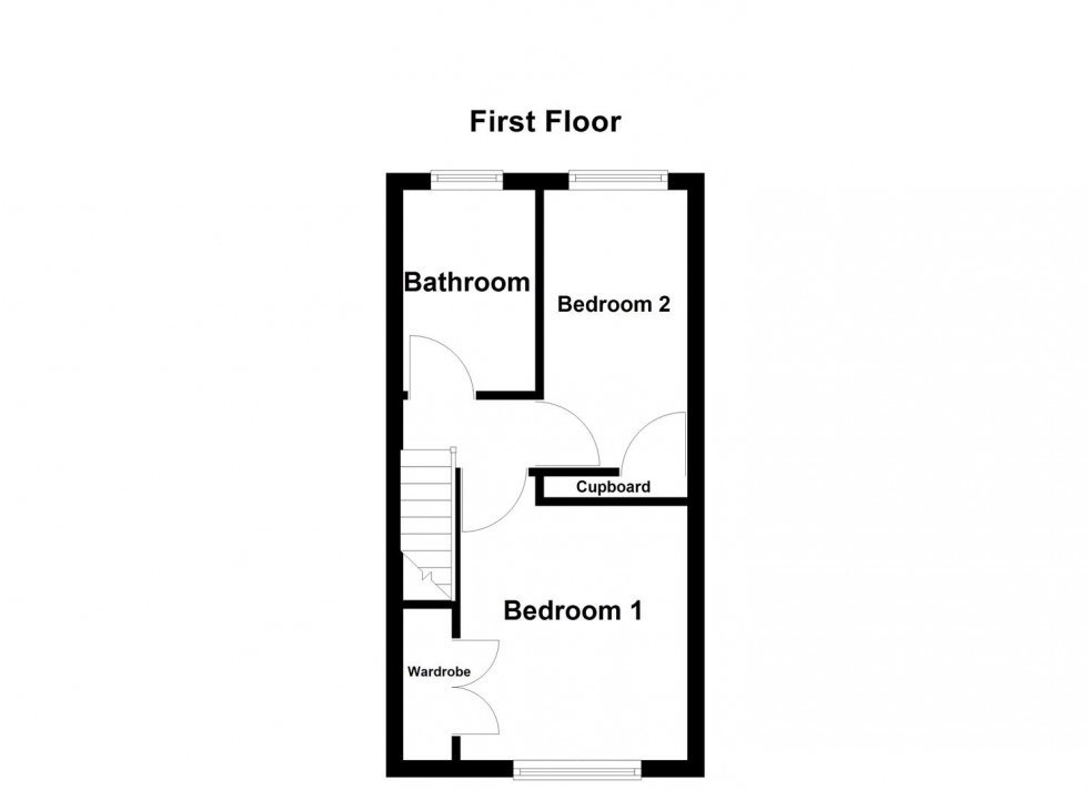Floorplan for Fletchers Close, Narborough, Leicester