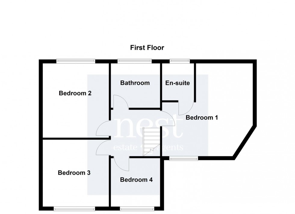 Floorplan for Westdale Avenue, Glen Parva, Leicester
