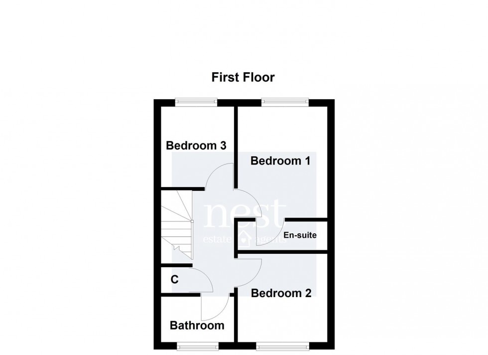 Floorplan for Barrowcliff Way, Blaby