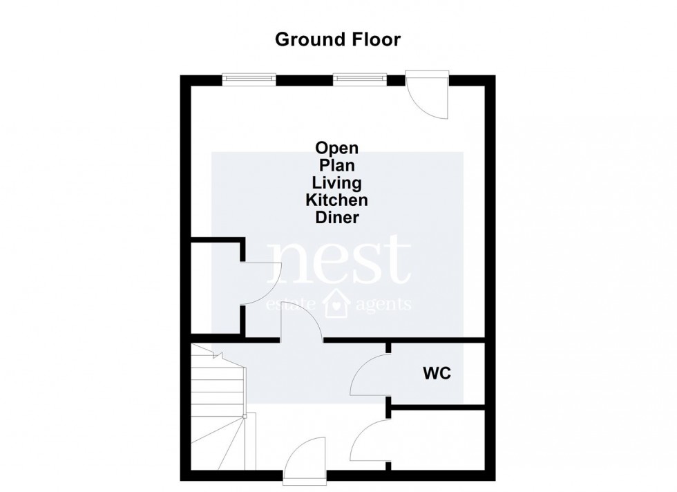Floorplan for Sycamore Street, Blaby, Leicester