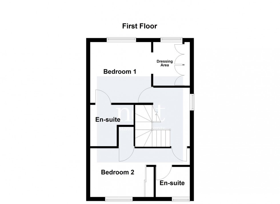 Floorplan for Bakery Close, Cosby, Leicester