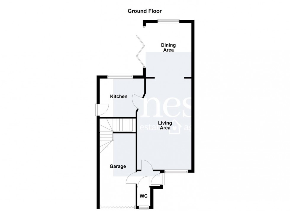 Floorplan for Leveret Drive, Whetstone, Leicester