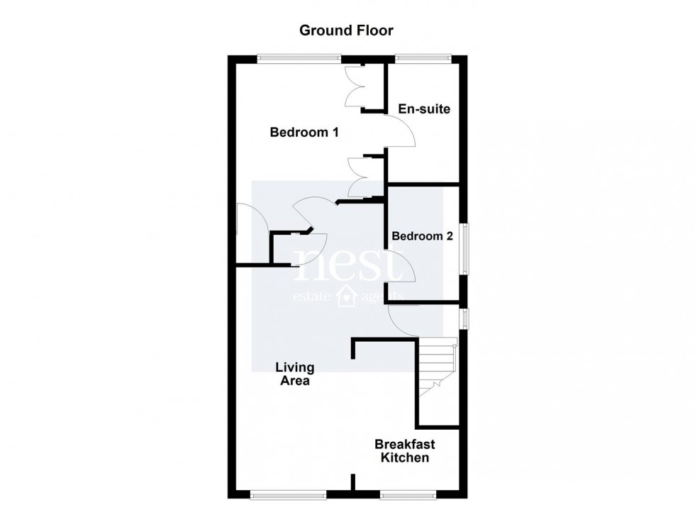 Floorplan for Bakery Close, Cosby, Leicester