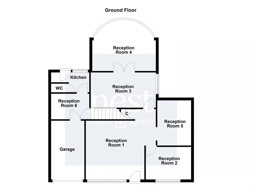 Floorplan for Aylestone Lane, Wigston