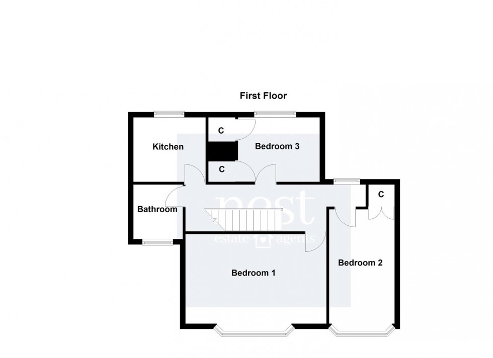 Floorplan for Aylestone Lane, Wigston