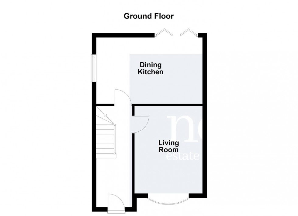 Floorplan for Pope Crescent, Enderby, Leicester