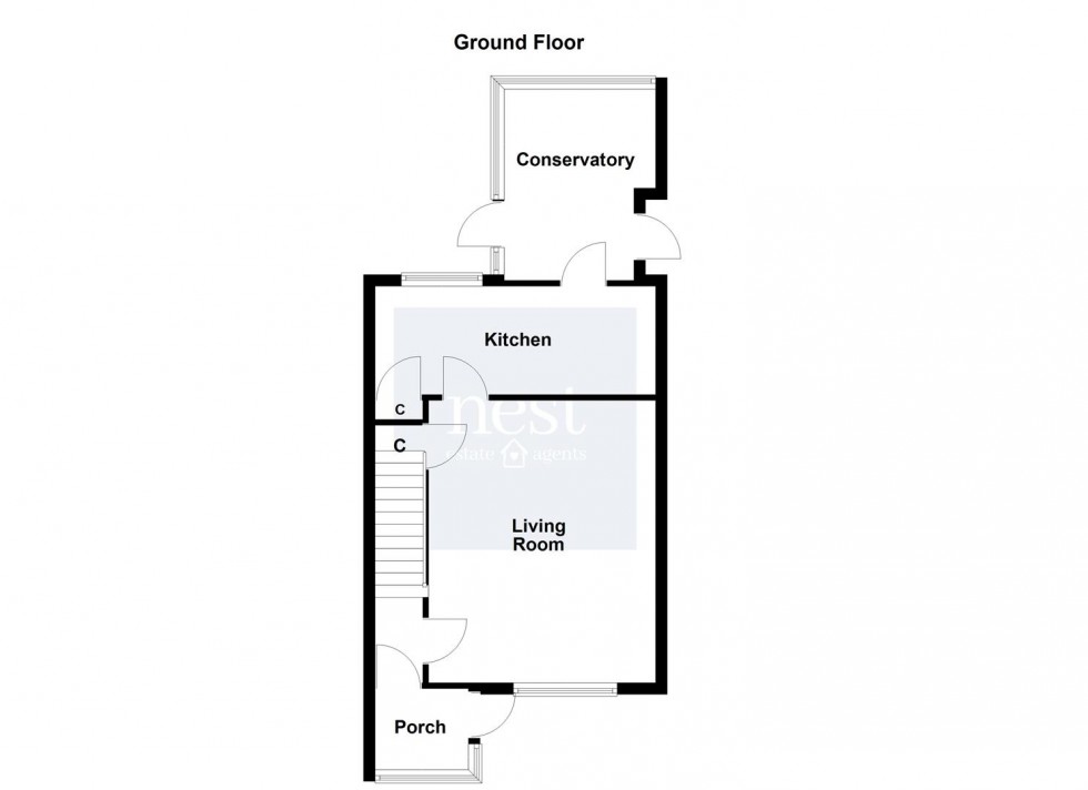 Floorplan for Packhorse Road, Leicester