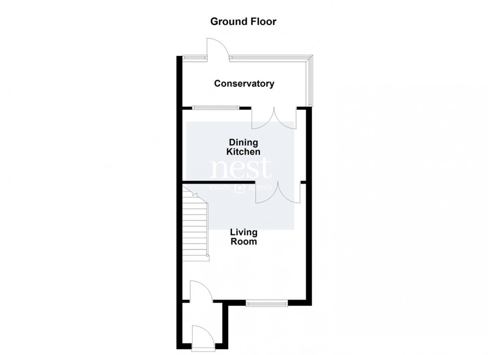 Floorplan for Bridge Way, Whetstone, Leicester