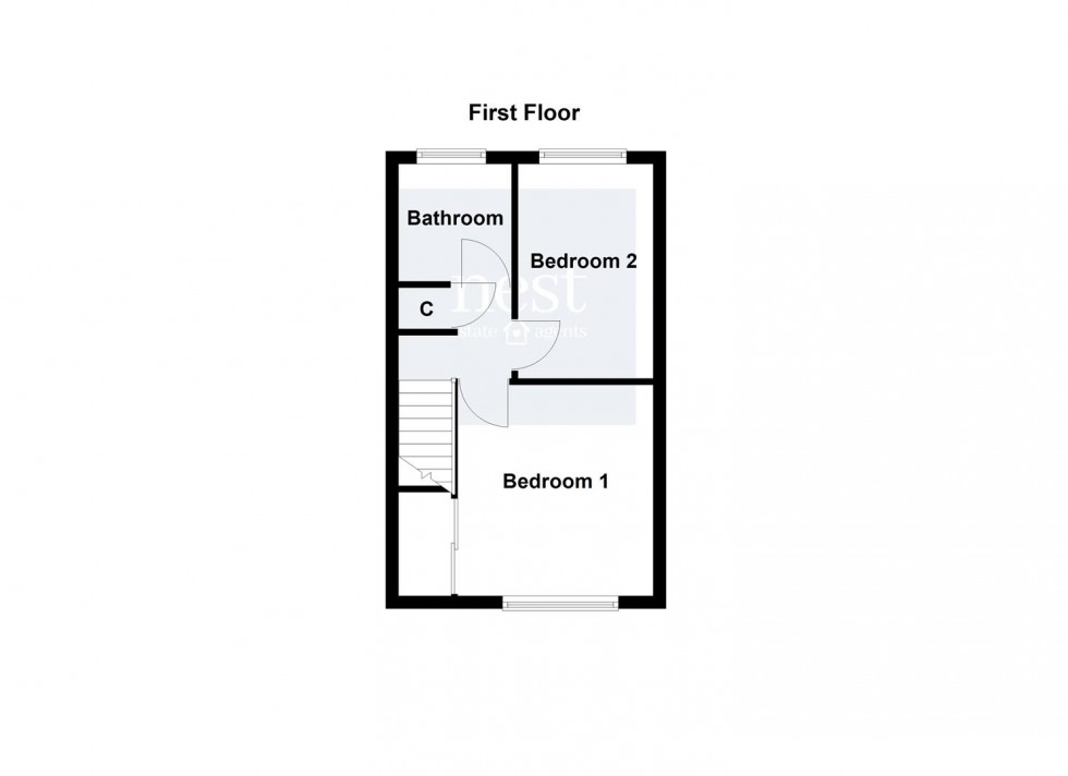 Floorplan for Bridge Way, Whetstone, Leicester