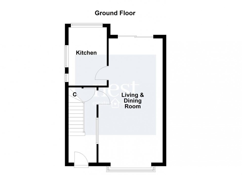Floorplan for Monica Road, Leicester