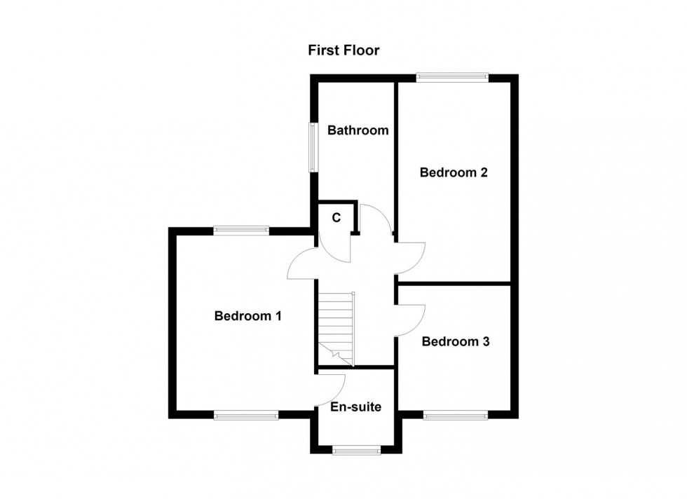 Floorplan for Church Lane, Arnesby, Leicester