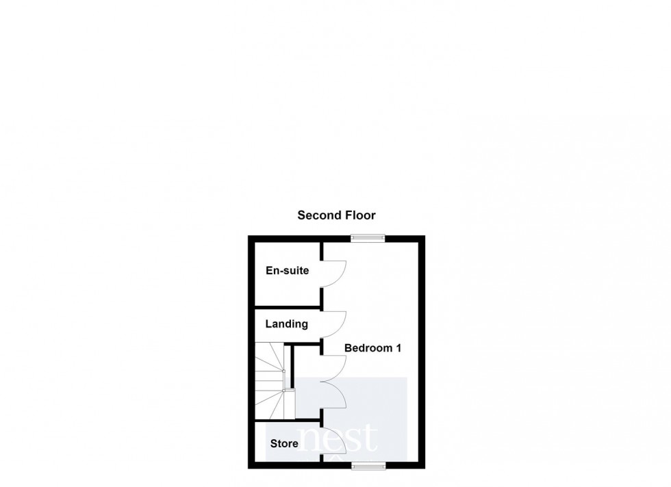 Floorplan for Clarke Crescent, Countesthorpe, Leicester