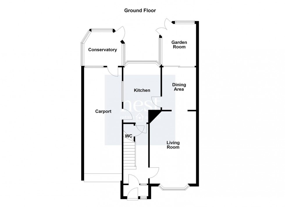 Floorplan for Winchester Road, Blaby, Leicester