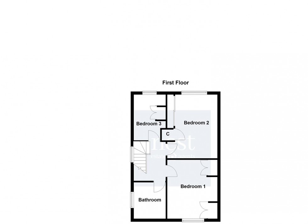 Floorplan for Winchester Road, Blaby, Leicester