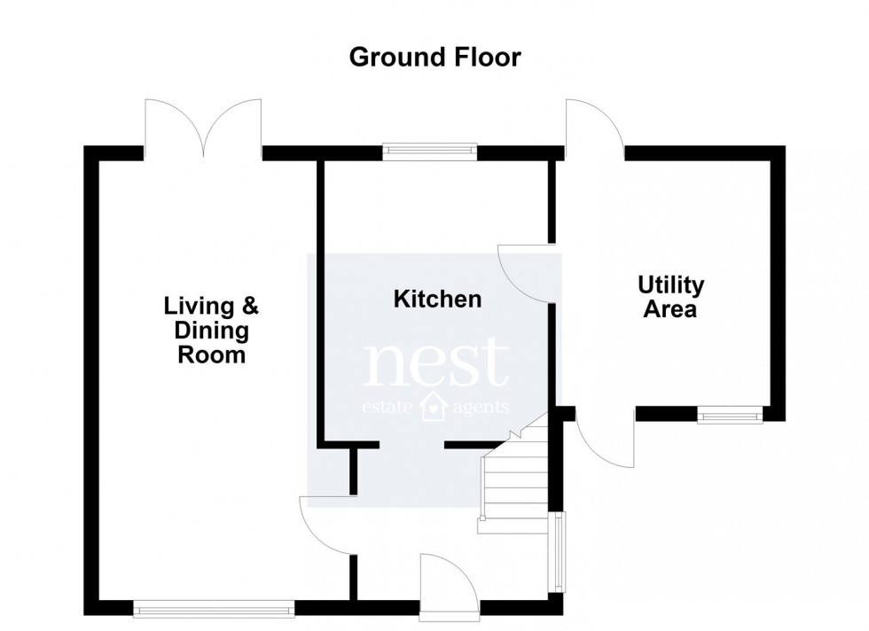 Floorplan for Trenant Road, Leicester