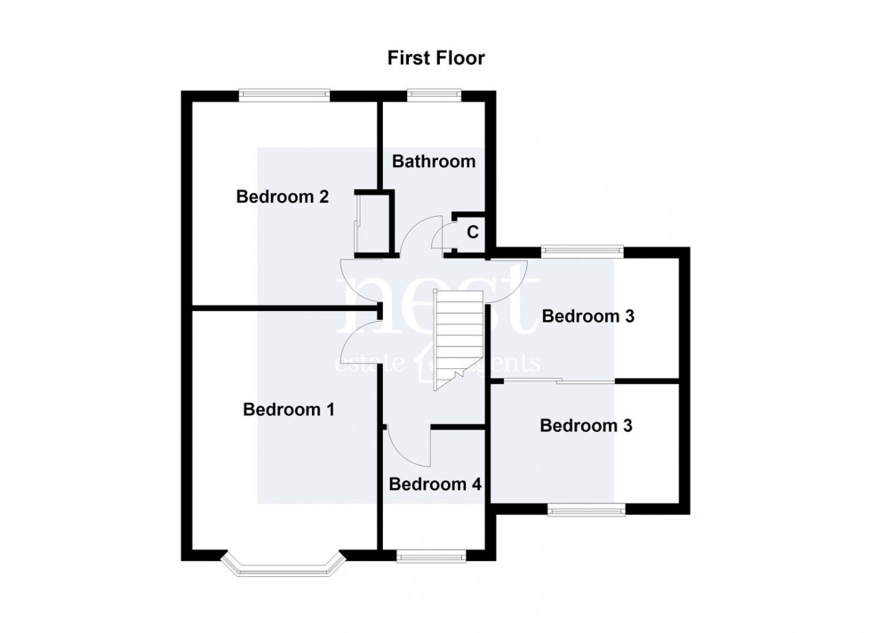 Floorplan for Trinity Road, Enderby, Leicester