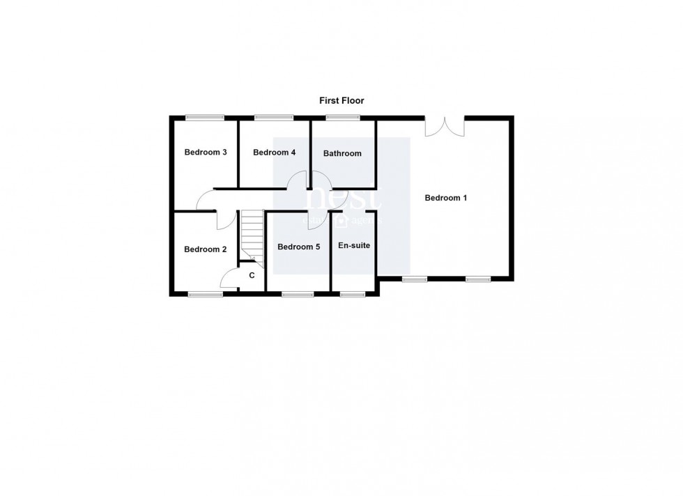 Floorplan for Primrose Close, Narborough, Leicester