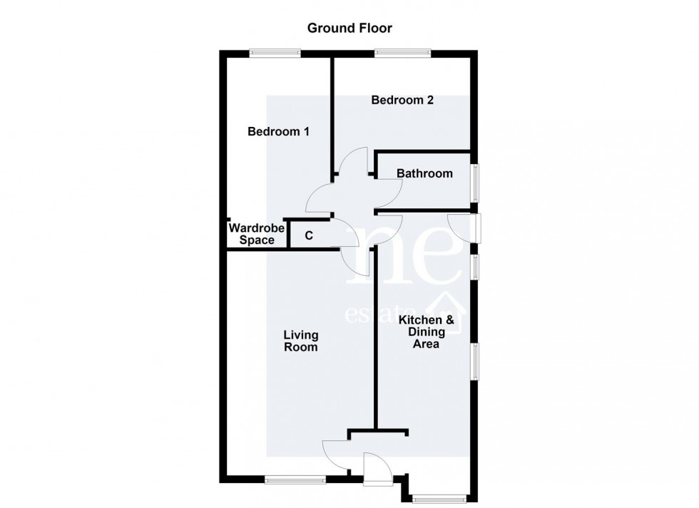 Floorplan for Hat Road, Leicester