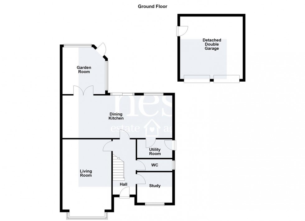 Floorplan for Alice Gardens, Whetstone, Leicester