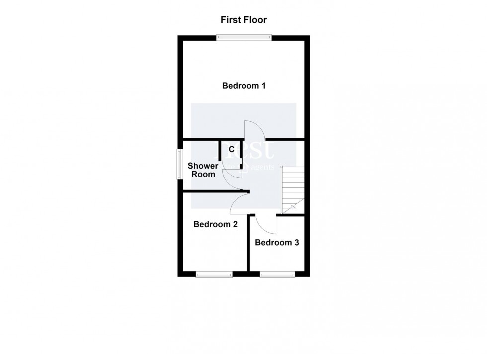 Floorplan for King Street, Whetstone, Leicester
