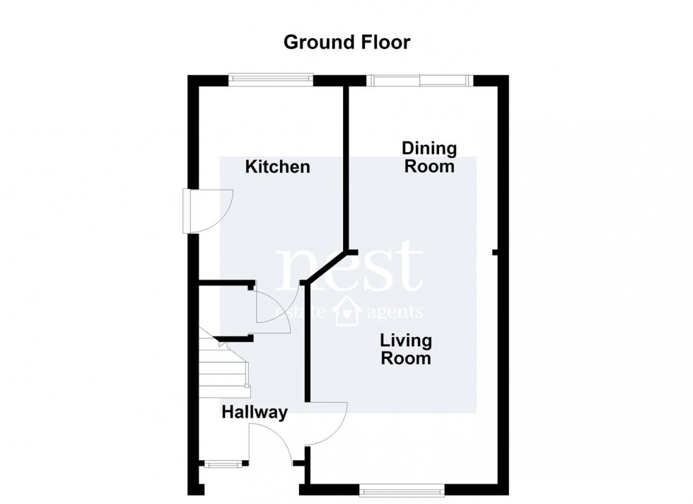 Floorplan for Denman Lane, Huncote, Leicester