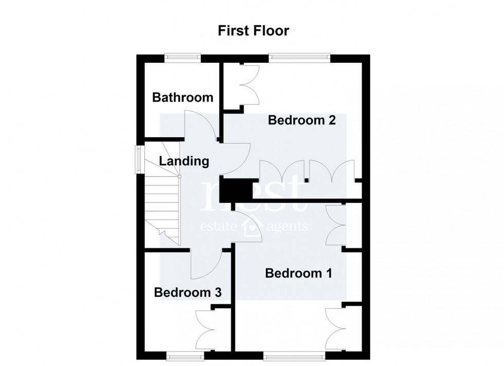 Floorplan for Denman Lane, Huncote, Leicester