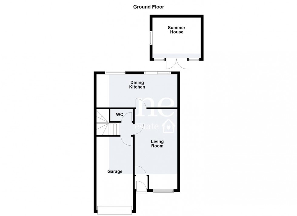 Floorplan for Stevenson Gardens, Cosby, Leicester